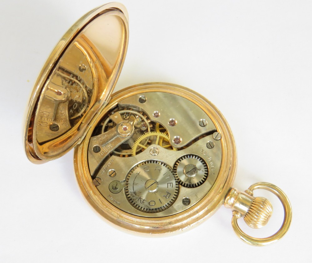 Antique Criterion full hunter pocket watch View IV