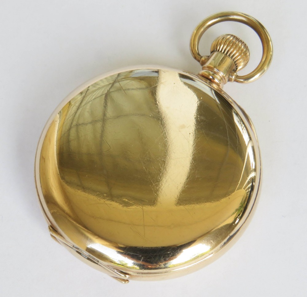 Antique Criterion full hunter pocket watch View V