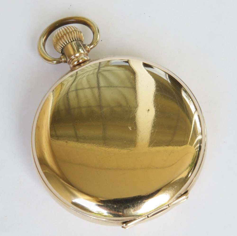 Antique Criterion full hunter pocket watch View VI