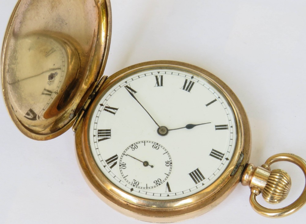 1920s Advance full hunter pocket watch View II