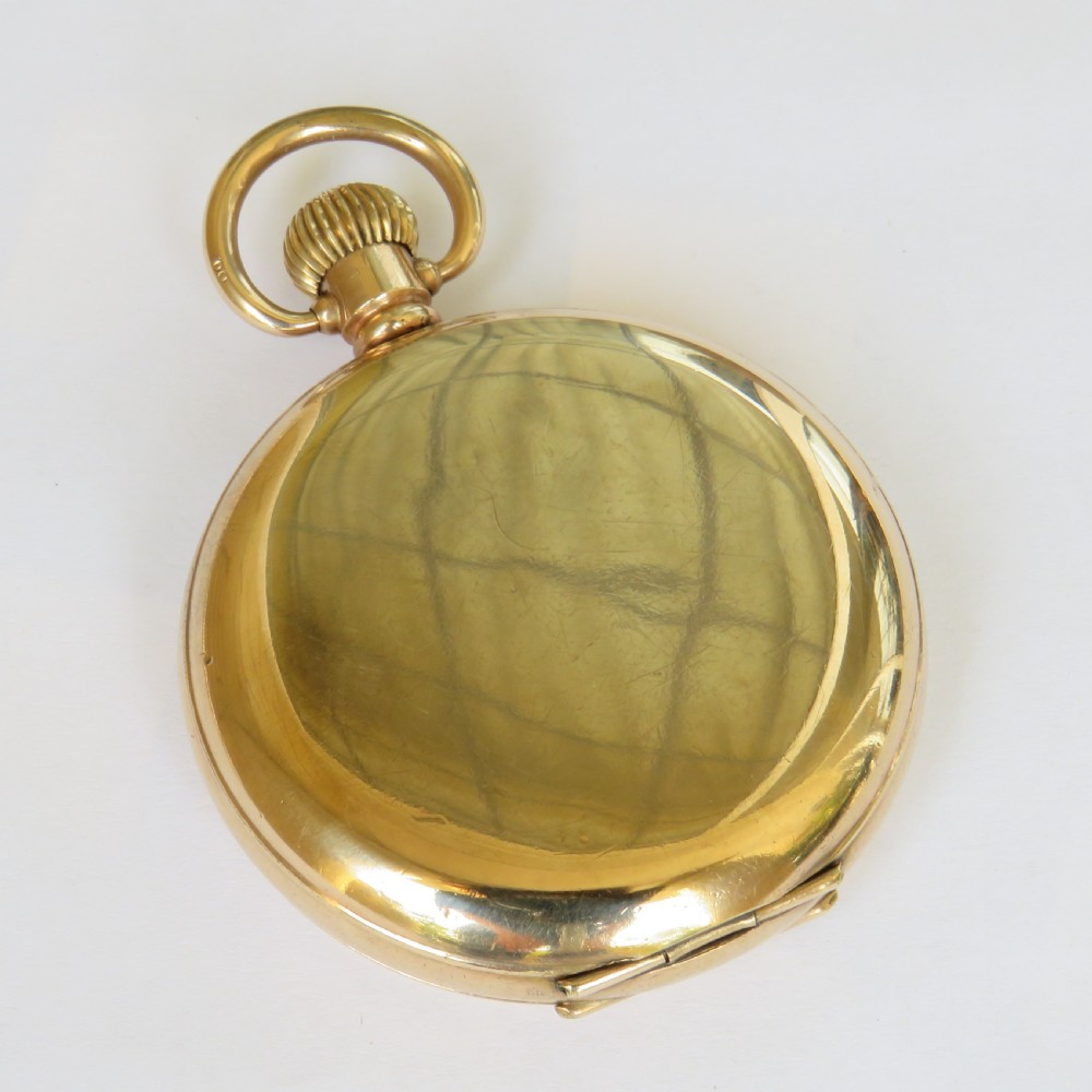 1920s Advance full hunter pocket watch View V