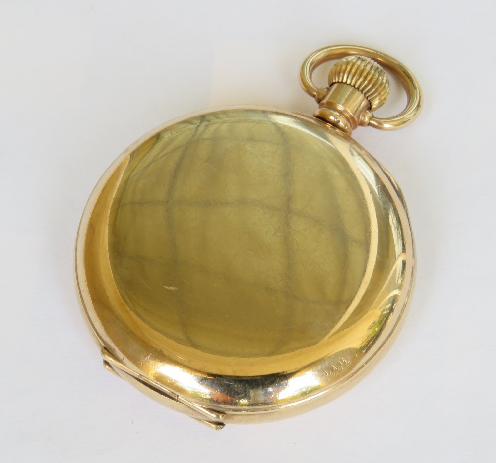 1920s Advance full hunter pocket watch View VI