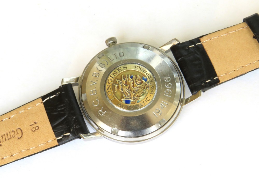Gents Longines Flagship automatic wrist watch, 1966 View IV
