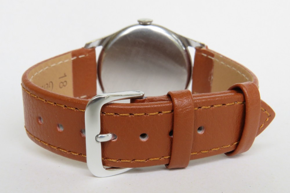 Gents 1950s Cyma Triplex wrist watch View IV