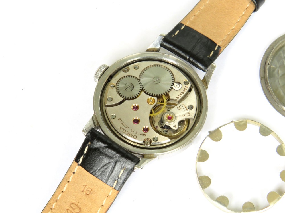 Gents Omega wrist watch, 1939 View III