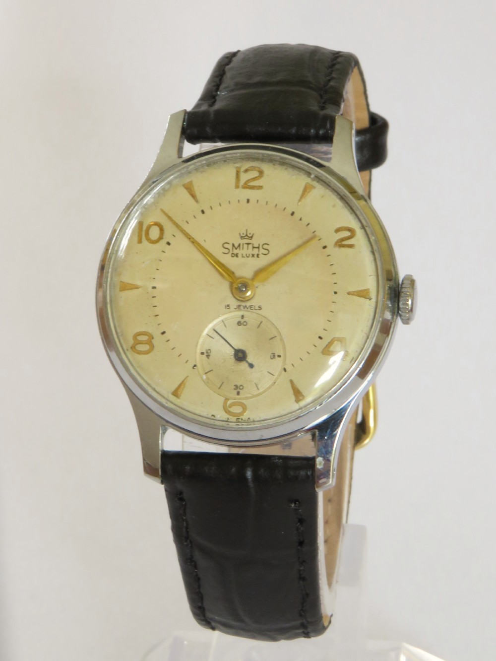Gents 1950s Smiths De Luxe wrist watch