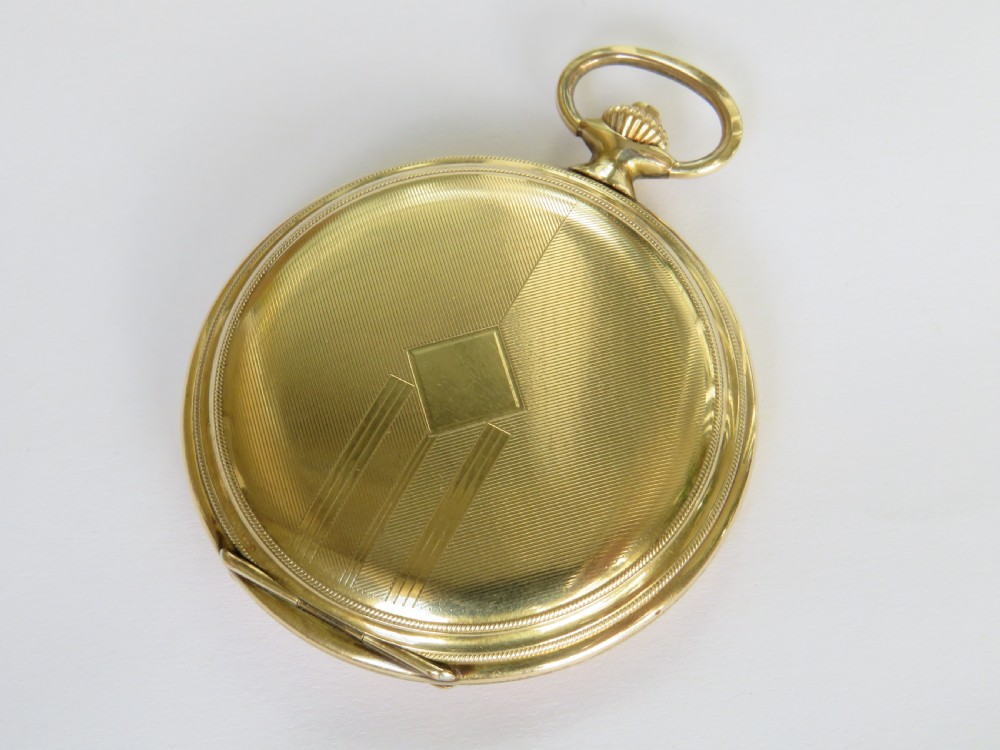 1930s Favor full hunter pocket watch View VI