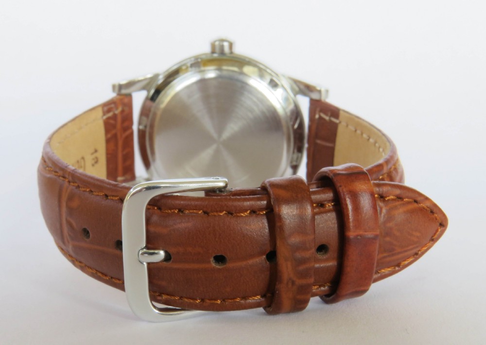 Gents Omega Seamaster bumper automatic wrist watch, 1950 View V