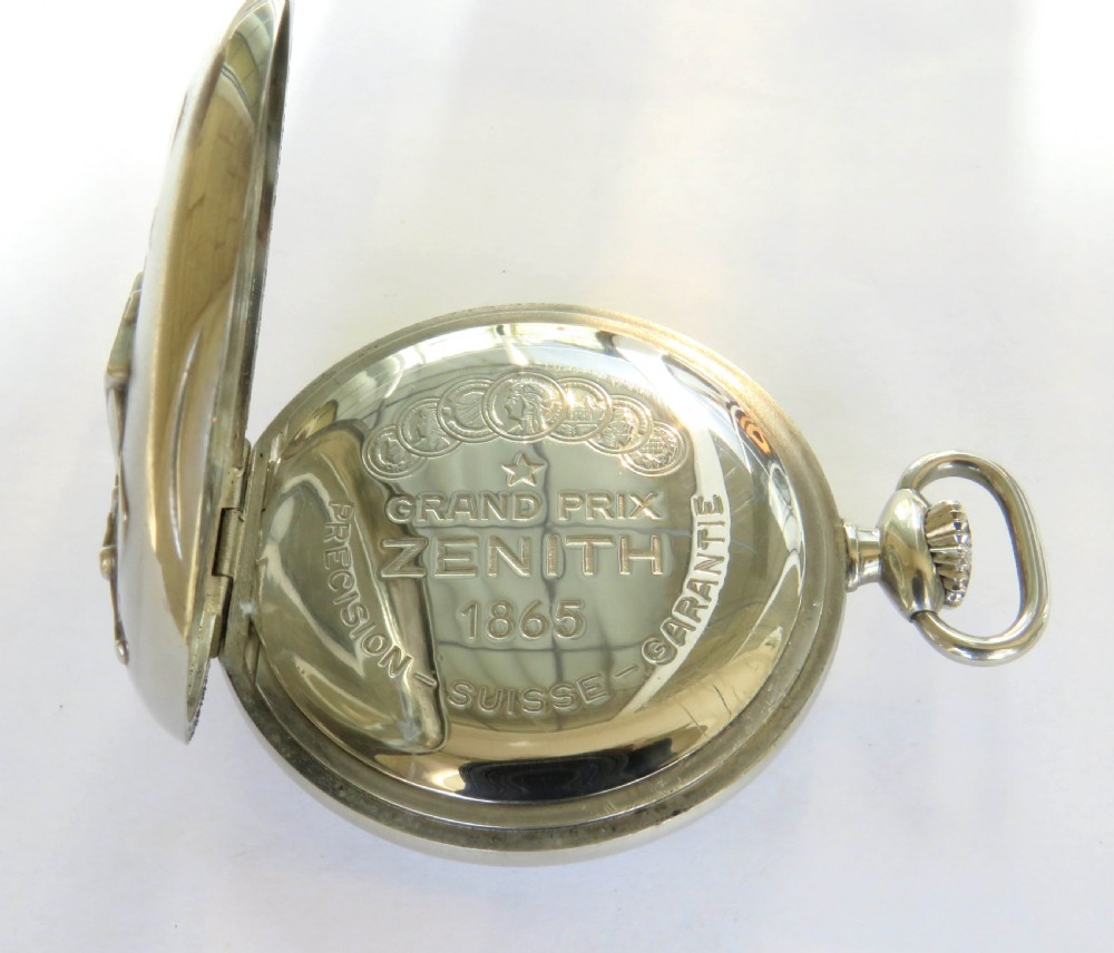 Zenith pocket watch, Turkish Railways, 1969 View III
