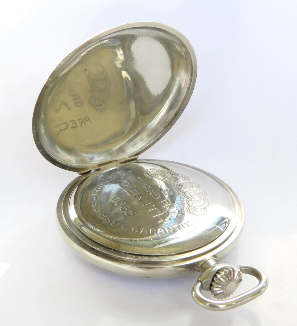 Zenith pocket watch, Turkish Railways, 1969 View IV