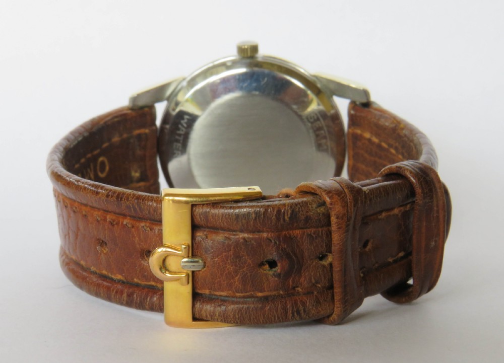 Gents Omega Seamaster bumper automatic wrist watch, 1958 View III