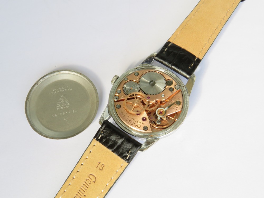 Gents Omega wrist watch, 1960 View III