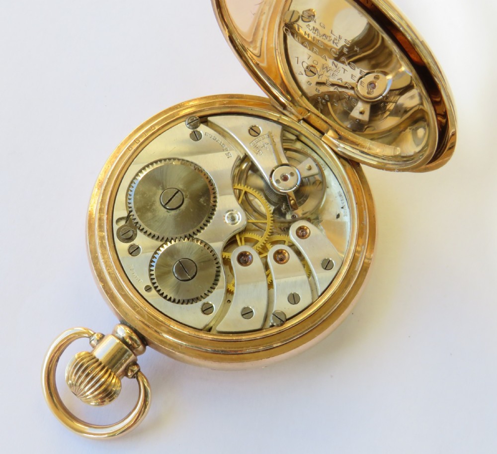 Antique Buren full hunter pocket watch View IV