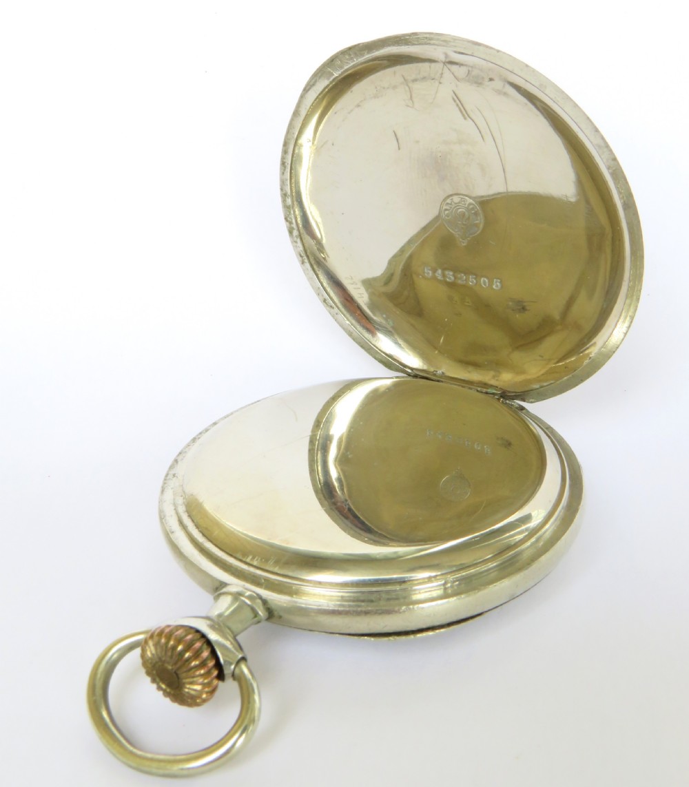 Antique Omega pocket watch, 1916 View III