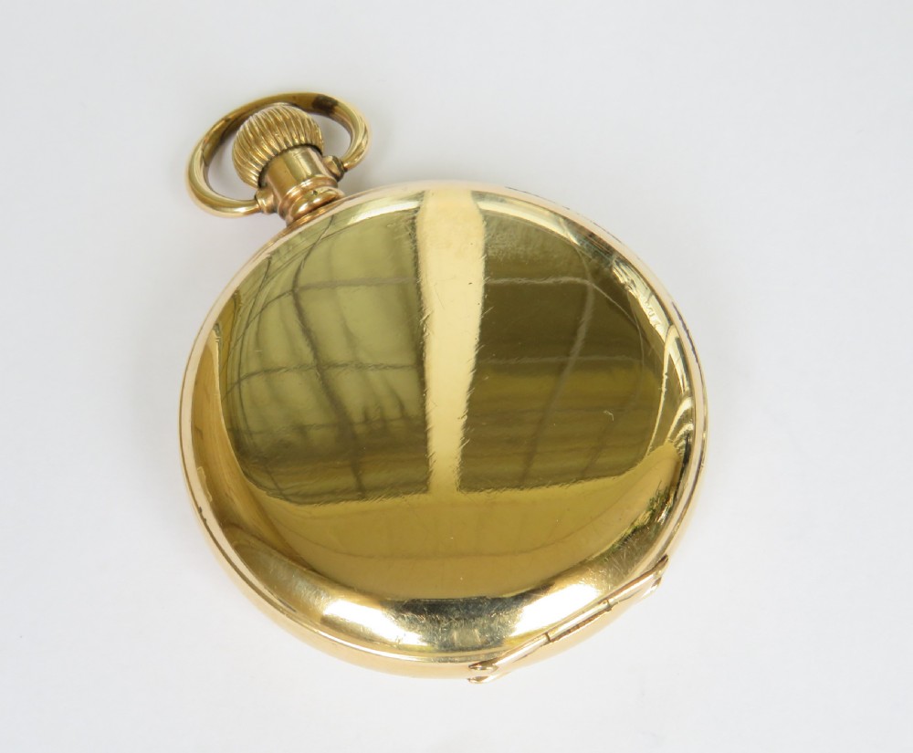Antique Waltham Traveler full hunter pocket watch View VI