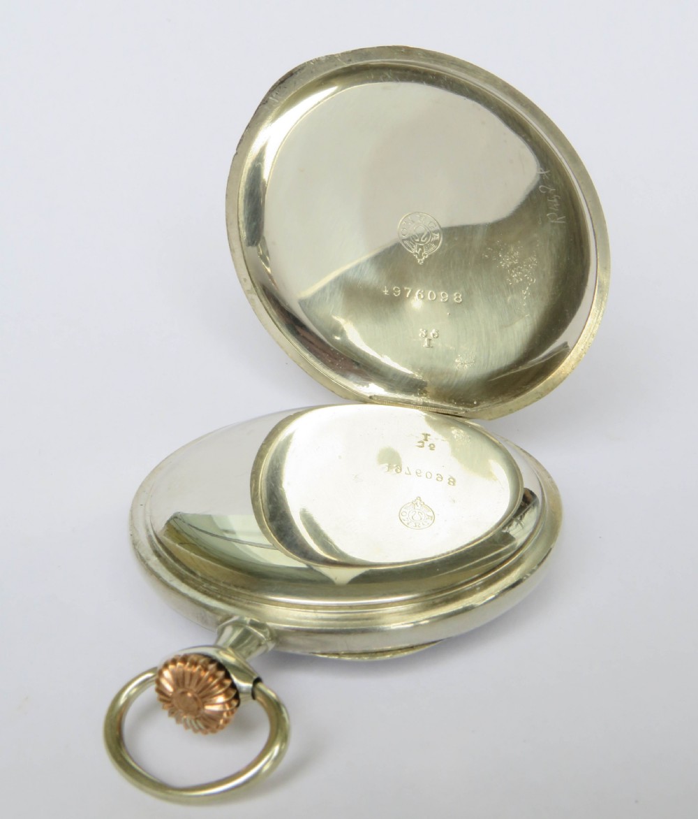Antique Omega pocket watch, c1912 View III