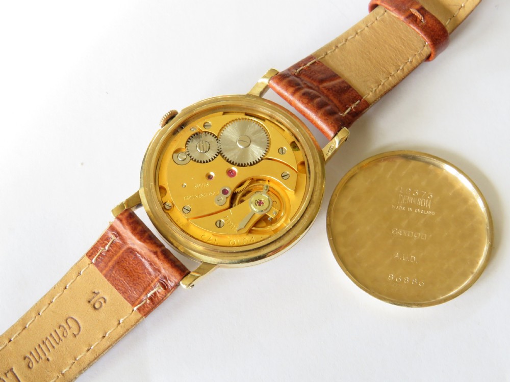 Gents 9ct gold Smiths Imperial wrist watch, 1960 View III