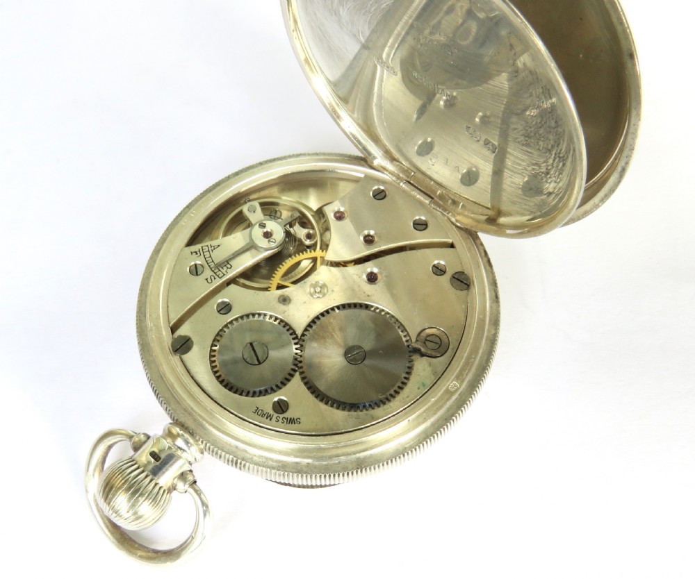 Silver Kays “Challenge” pocket watch, 1925 View IV