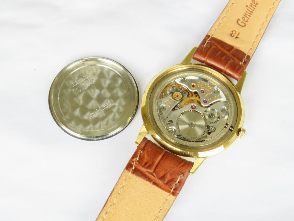 Gents Zenith wrist watch, 1968 View III