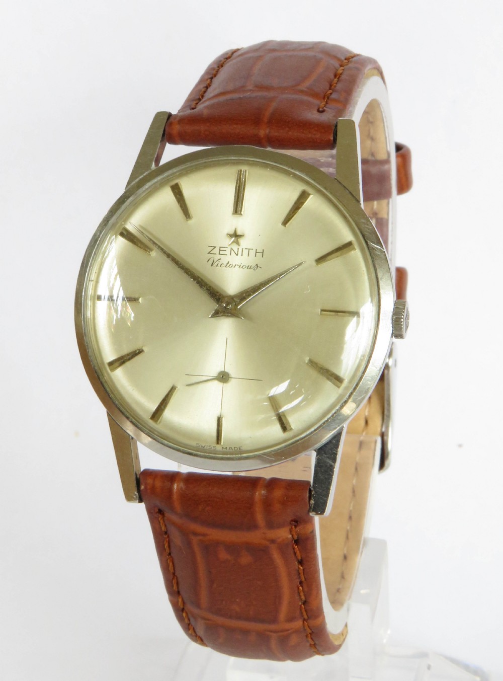 Gents Zenith Stellina Victorious wrist watch, c1963