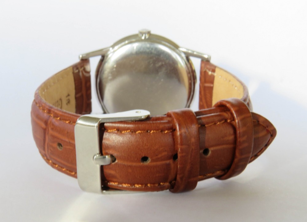 Gents Zenith Stellina Victorious wrist watch, c1963 View IV