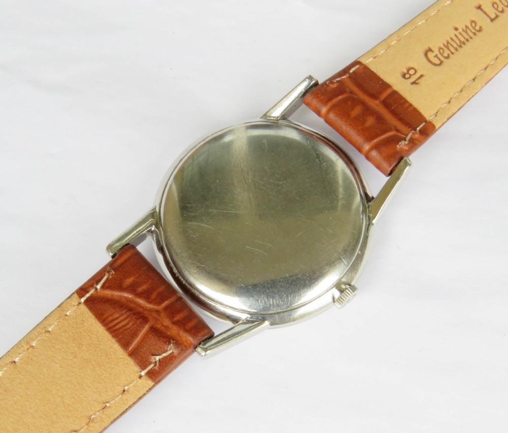 Gents Zenith Stellina Victorious wrist watch, c1963 View V