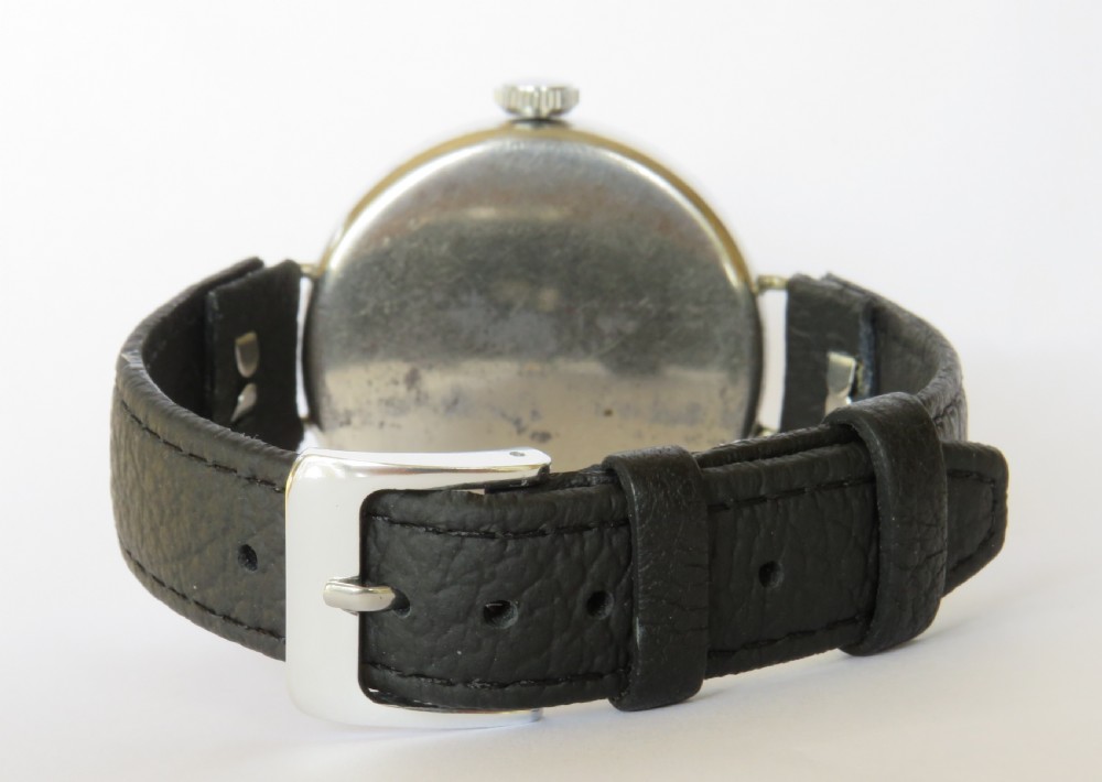 Gents large antique trench watch View V