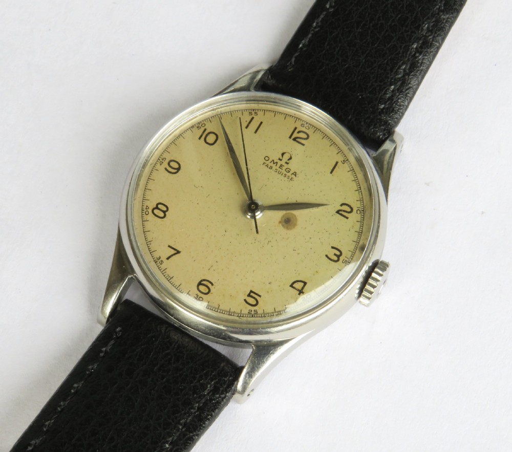Gents Omega wrist watch, 1947 View II