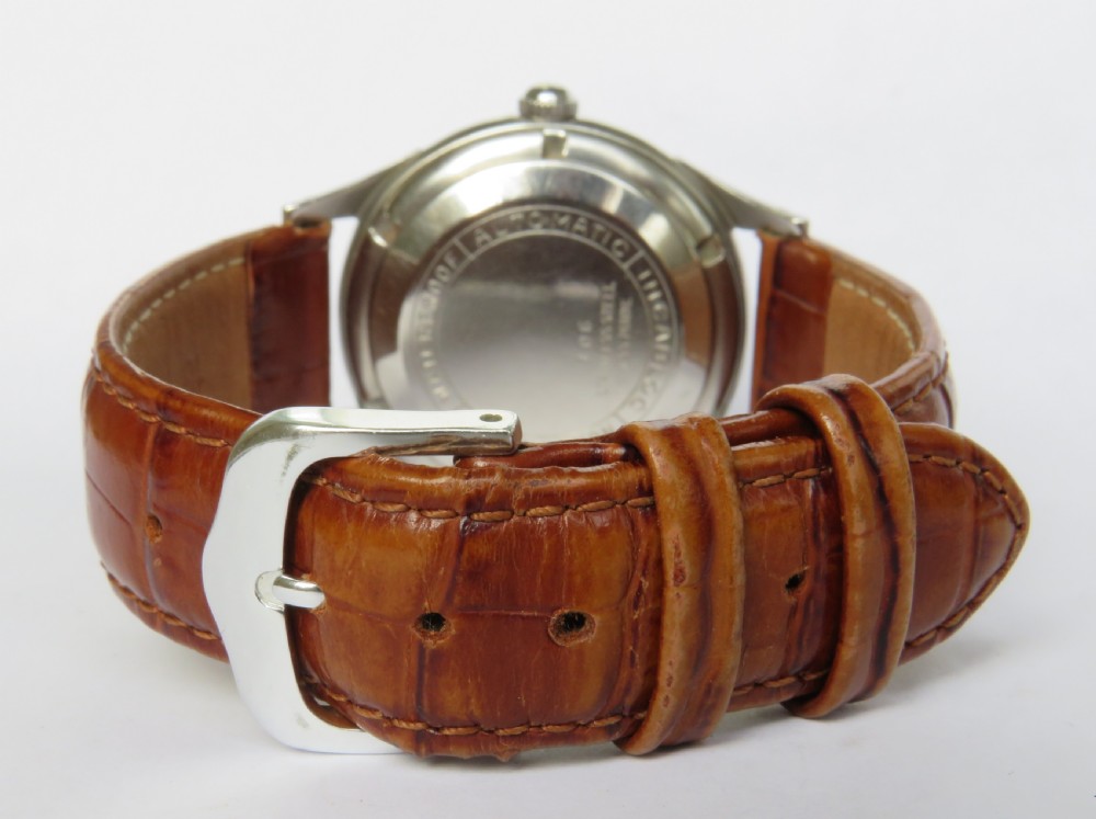 Gents 1950s Helvetia automatic wrist watch View VI