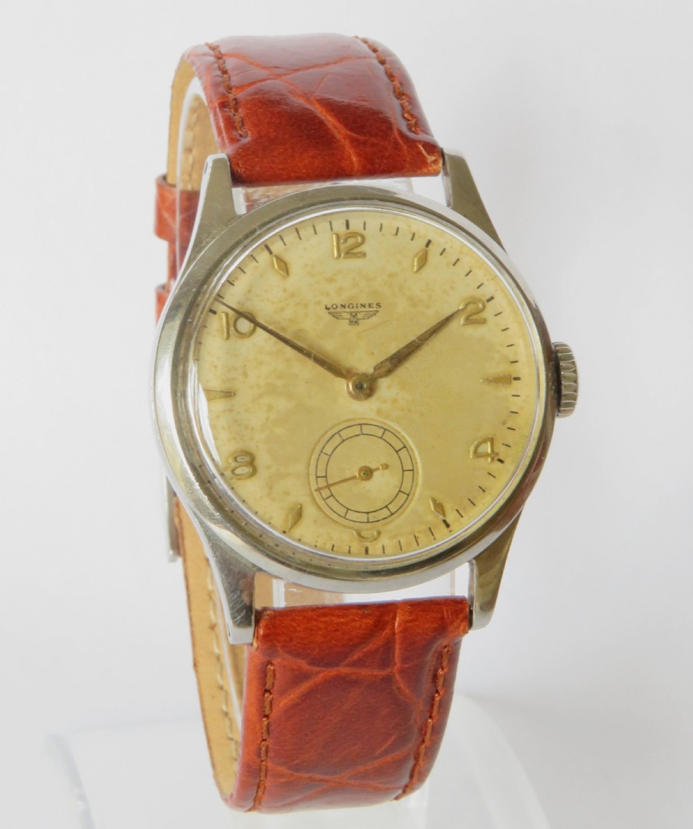 Gents Longines wrist watch, 1952 View II
