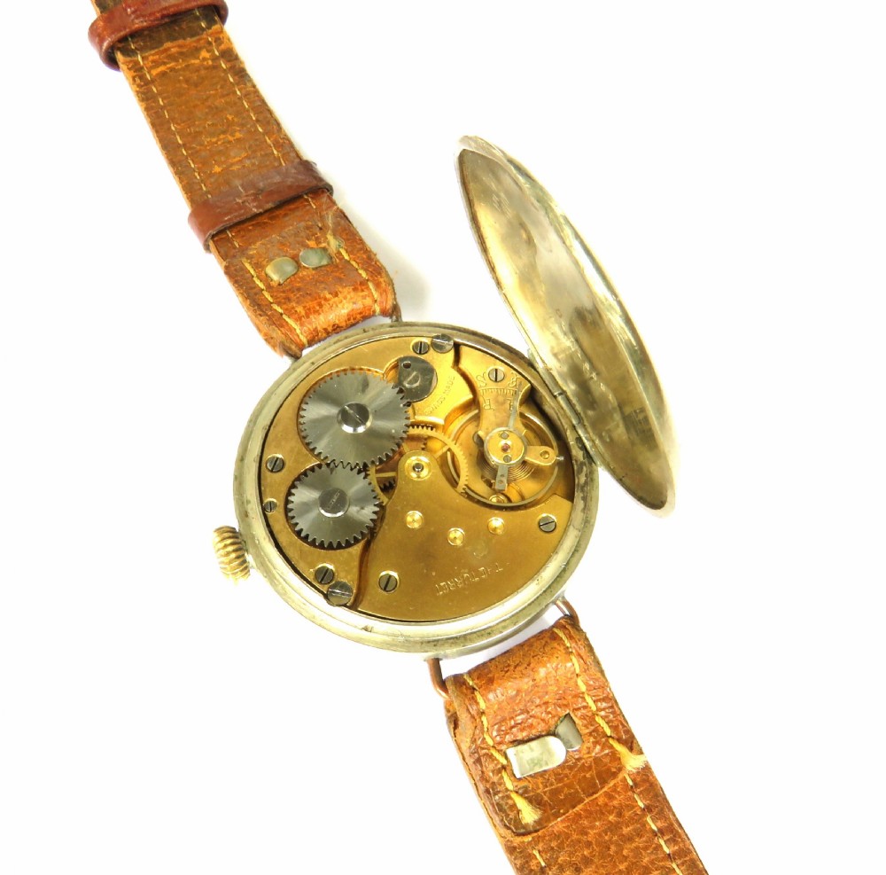 Gents ‘The Turret’ large trench watch, Lawrence & Mayo, London View IV