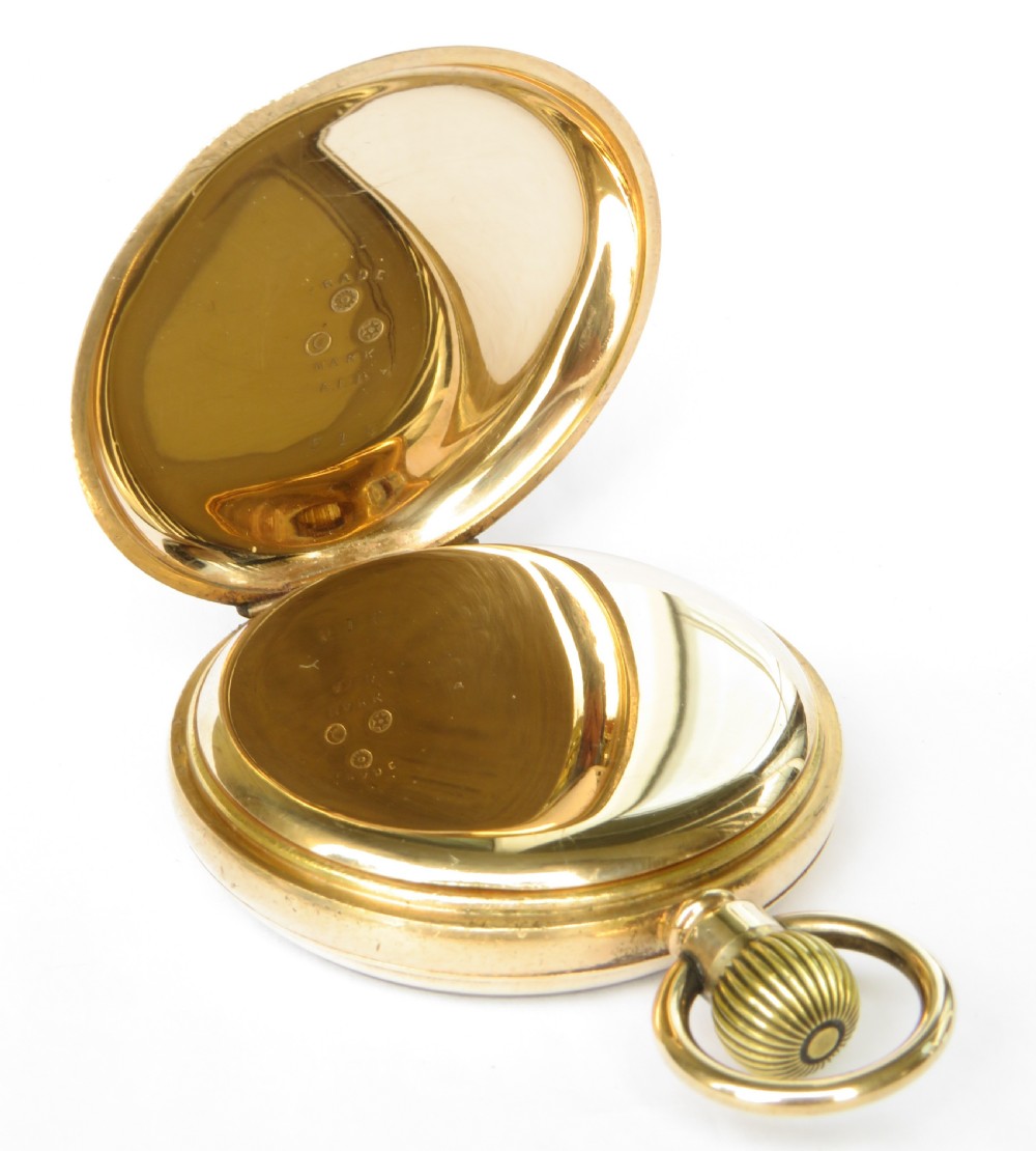Antique Waltham Bond Street pocket watch, 1900 View III