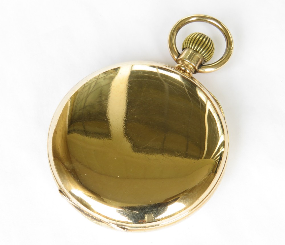 Antique Waltham Bond Street pocket watch, 1900 View V