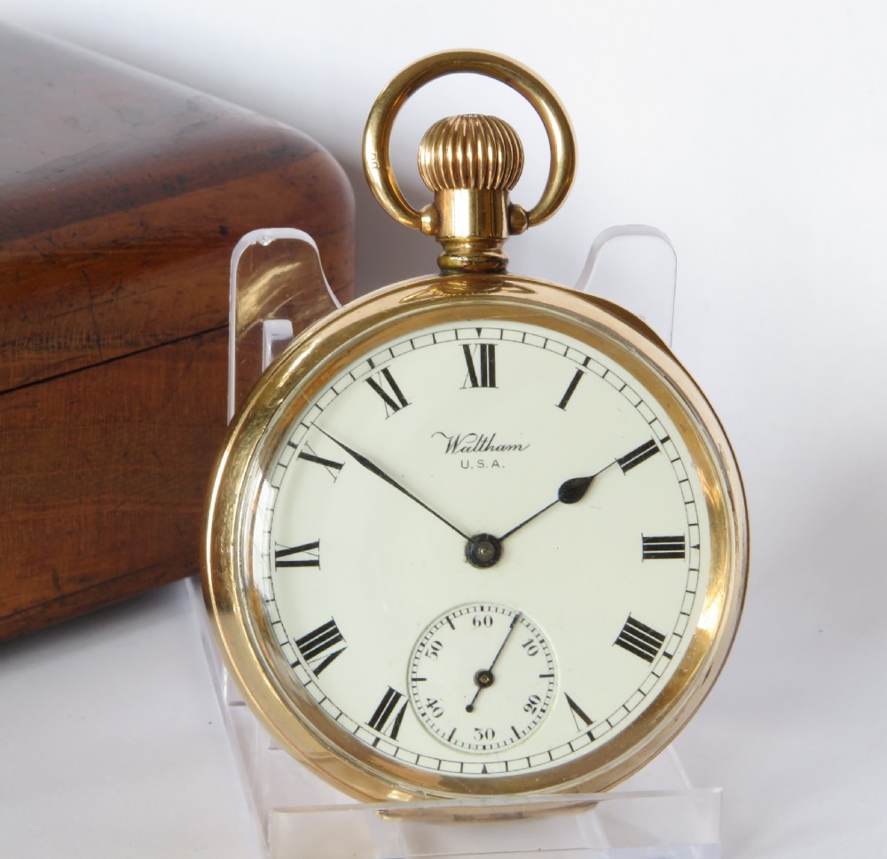 Antique Waltham Royal pocket watch, 1919 View II
