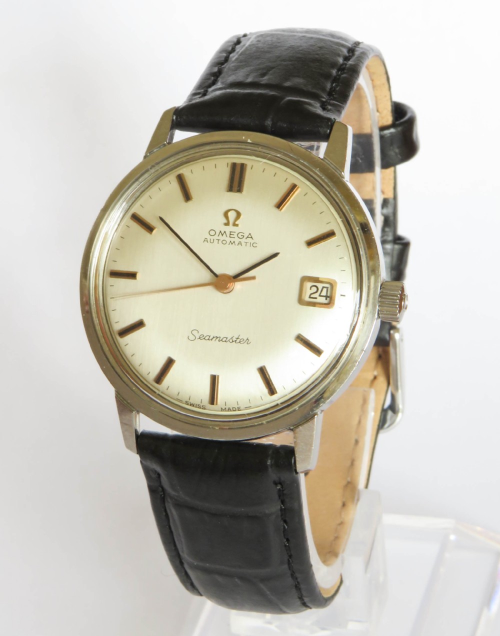 Gents Omega Seamaster automatic wrist watch, 1965