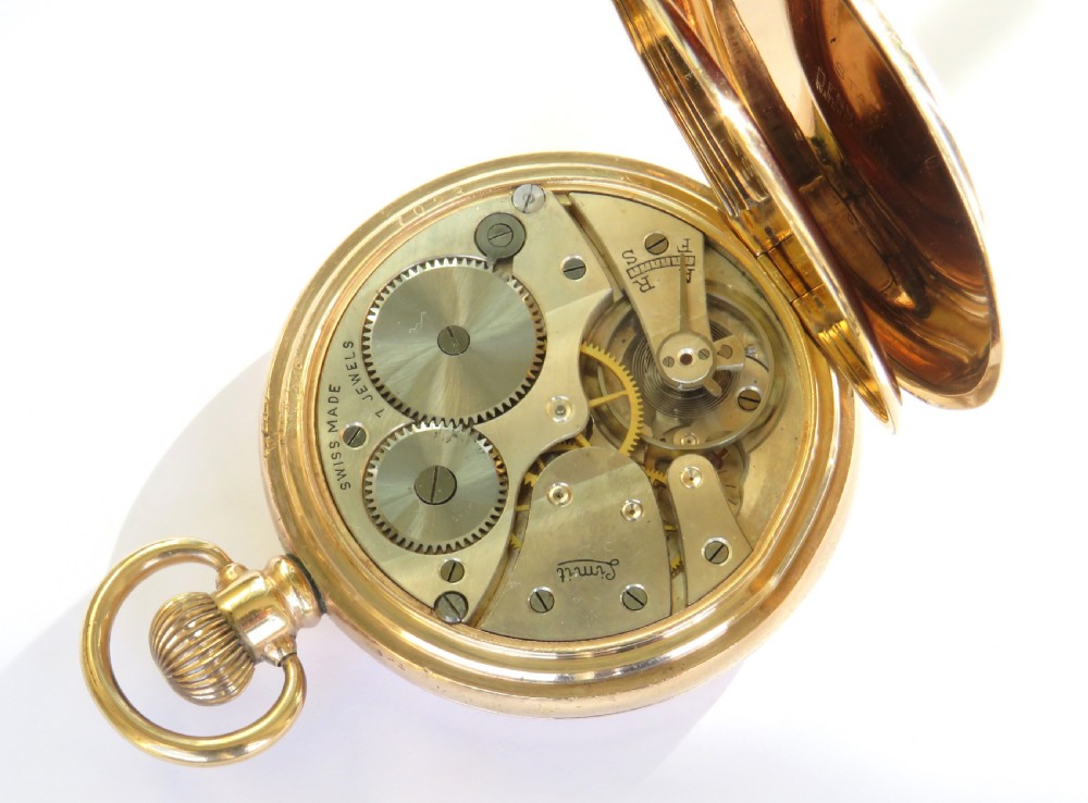 1930s Limit full hunter pocket watch View IV