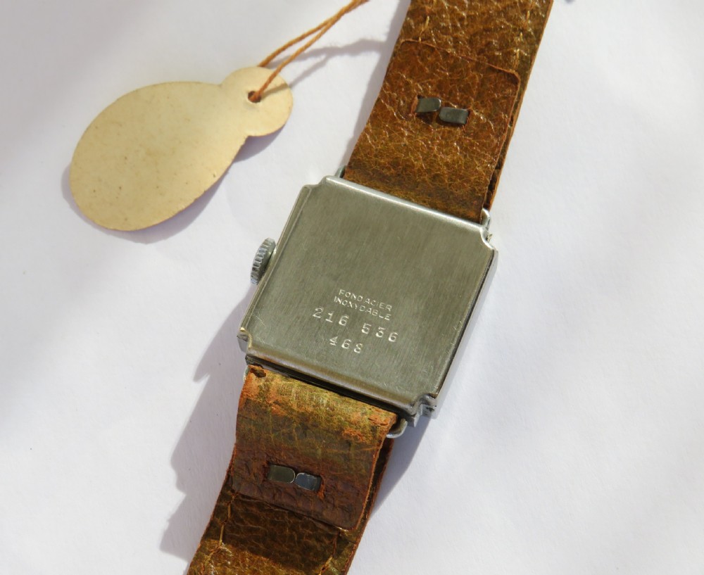 Gents 1940s New Old Stock Gabriel wrist watch View IV