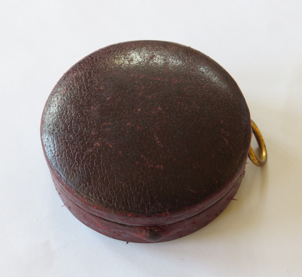 Antique barometer / altimeter, original case View IV