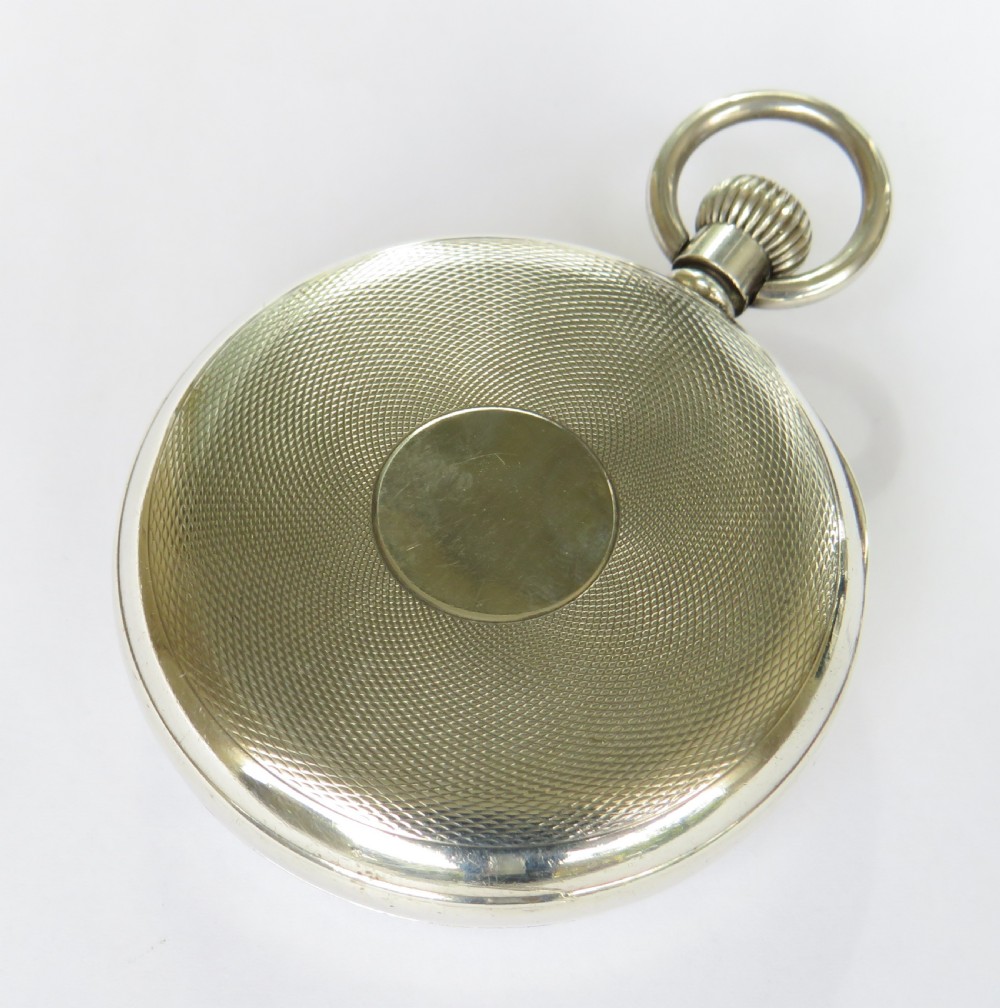 Silver Thomas Russell pocket watch, 1937 View IV