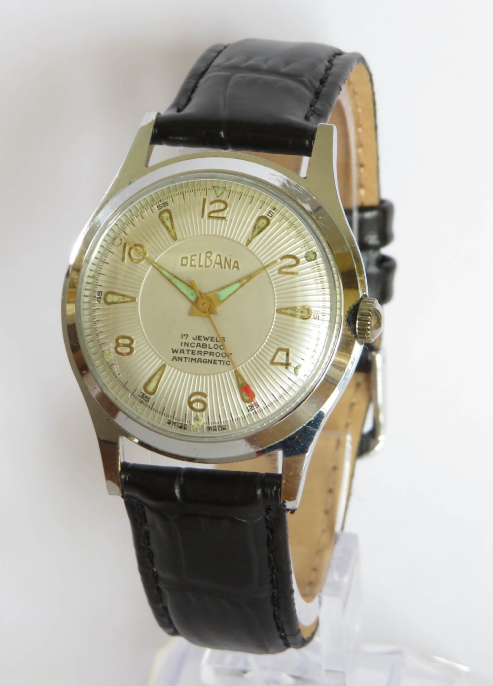 Gents 1950s Delbana wrist watch