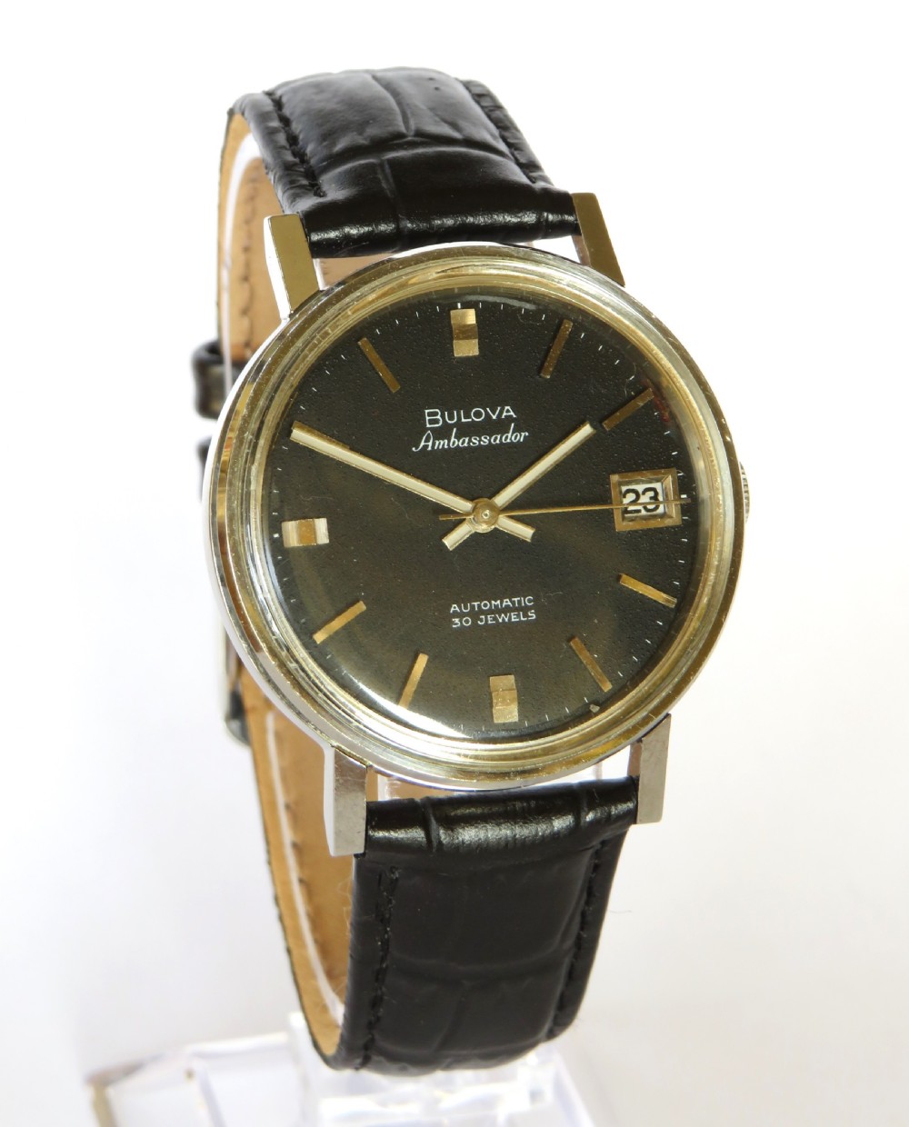 Gents Bulova Ambassador intra-matic watch, 1967 View II
