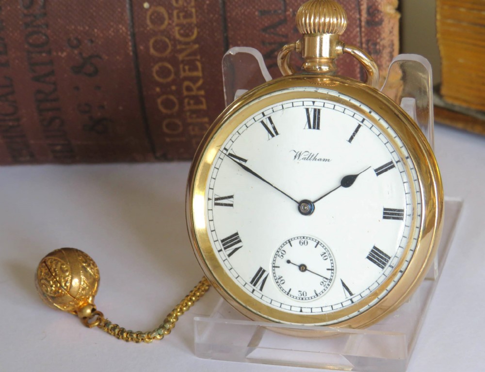 Antique Waltham Marquis pocket watch, 1912