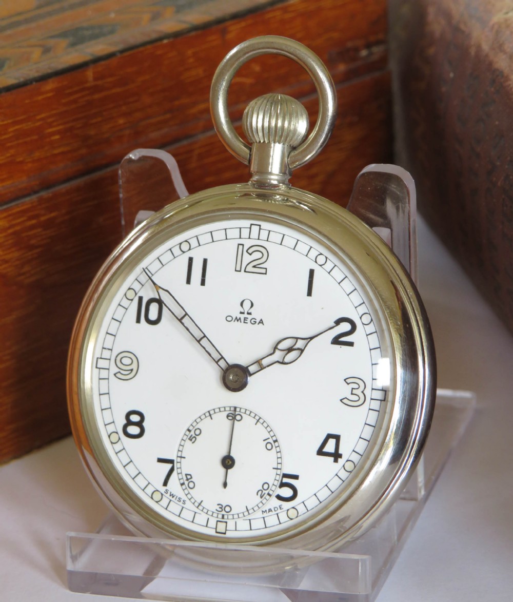 WW2 Omega military pocket watch, 1943