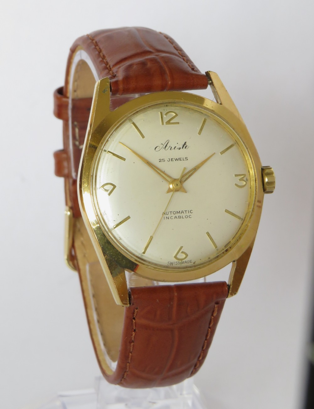 Gents 1950s Aristo automatic wrist watch View II