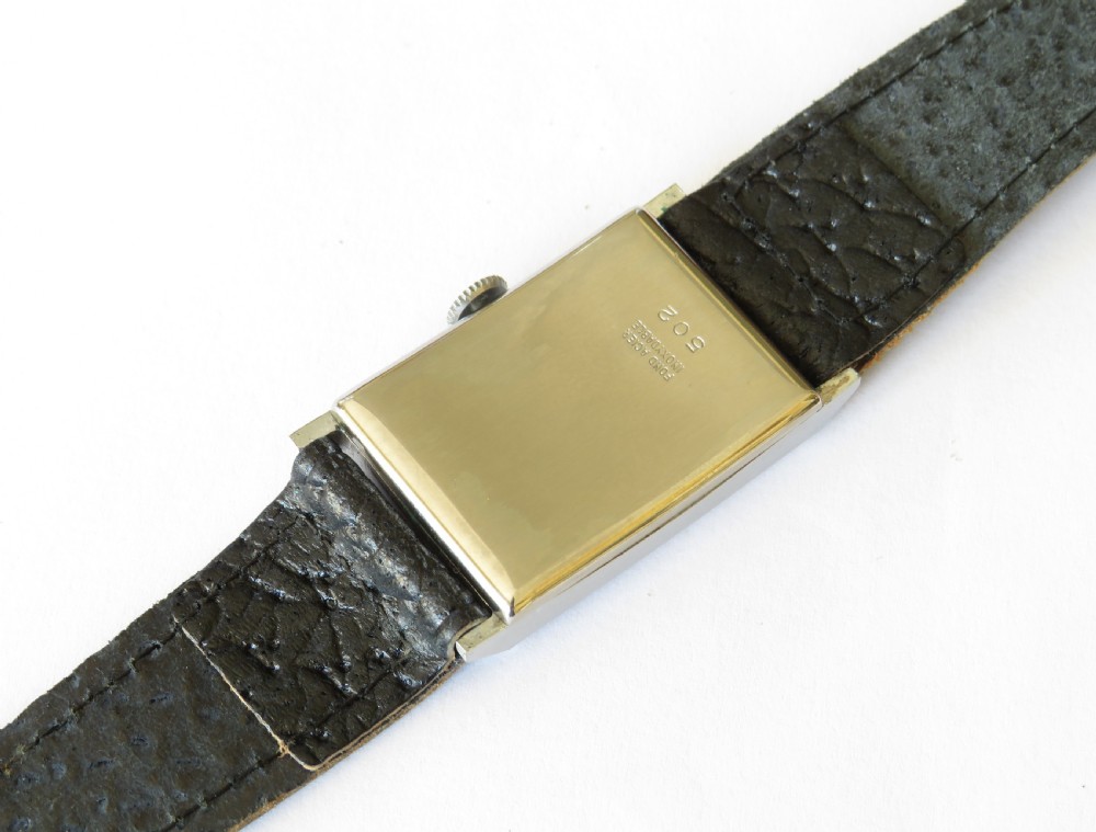 1940s Art Deco Felco wrist watch View IV