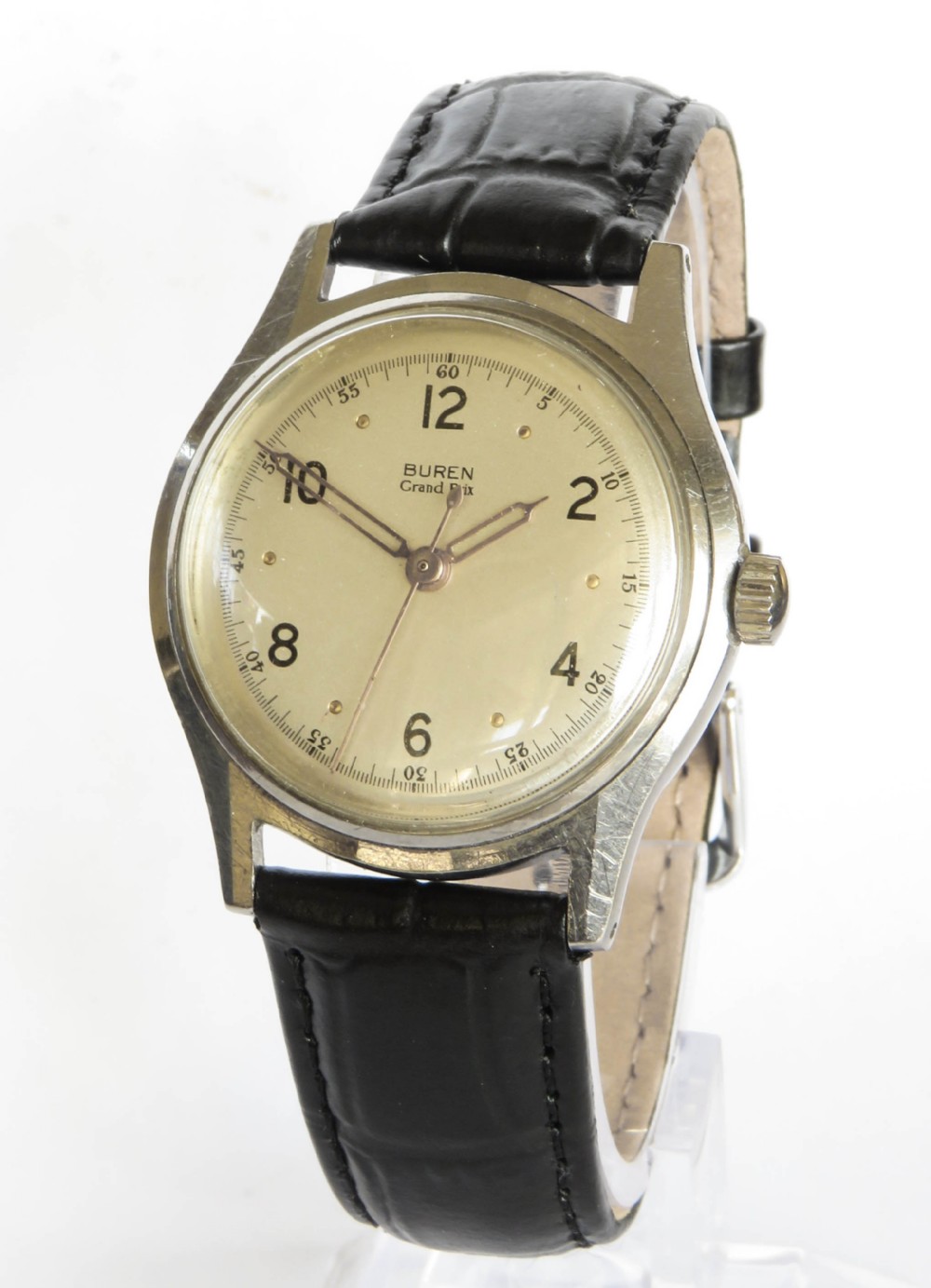 Gents 1940s Buren Grand Prix wrist watch