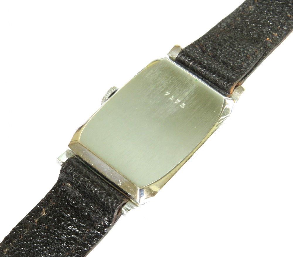 Gents 1940s Art Deco wrist watch View IV
