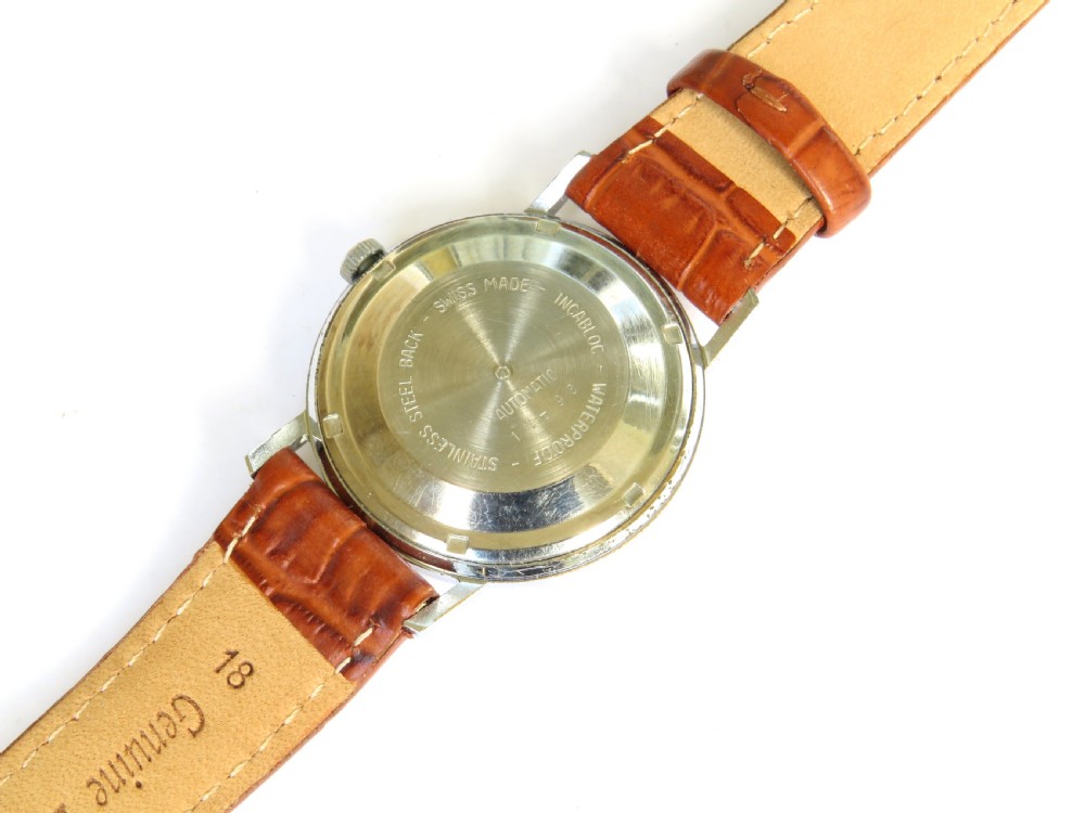 Gents 1960s Royce automatic wrist watch View III