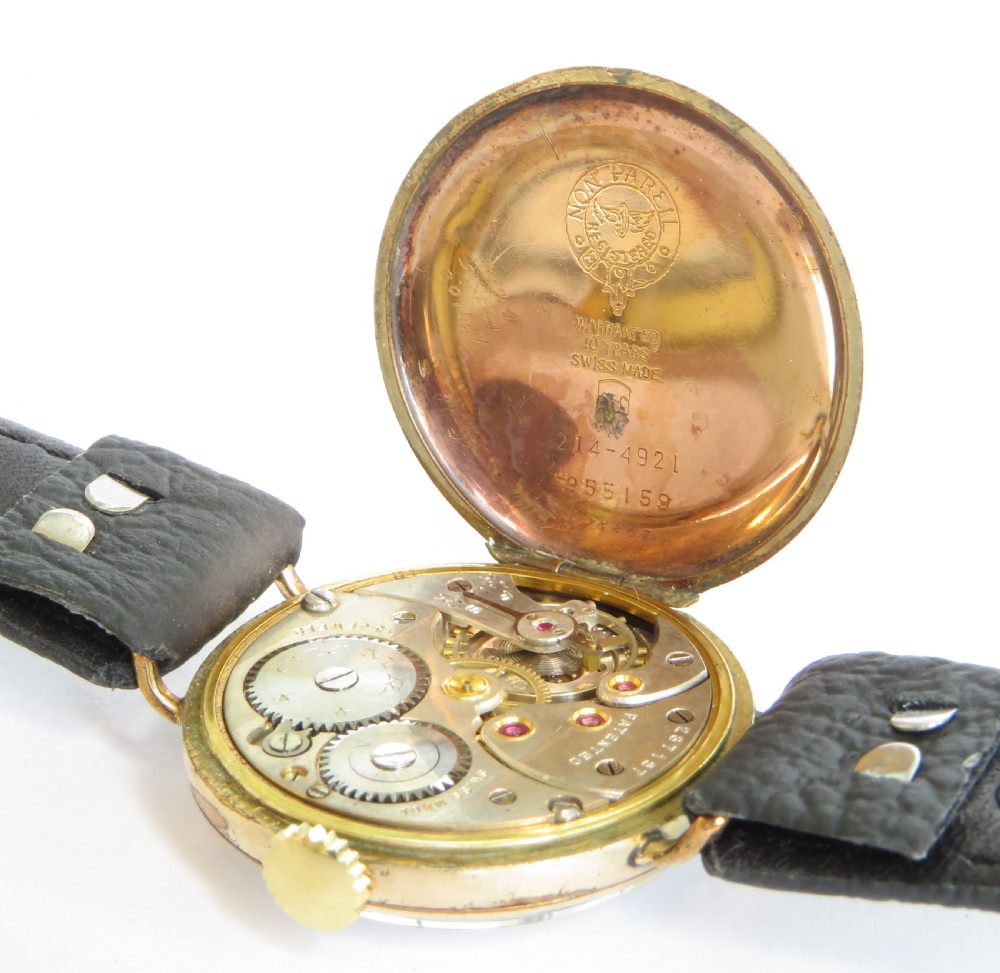 Gents 1930s Chronometre Cyma wrist watch View IV