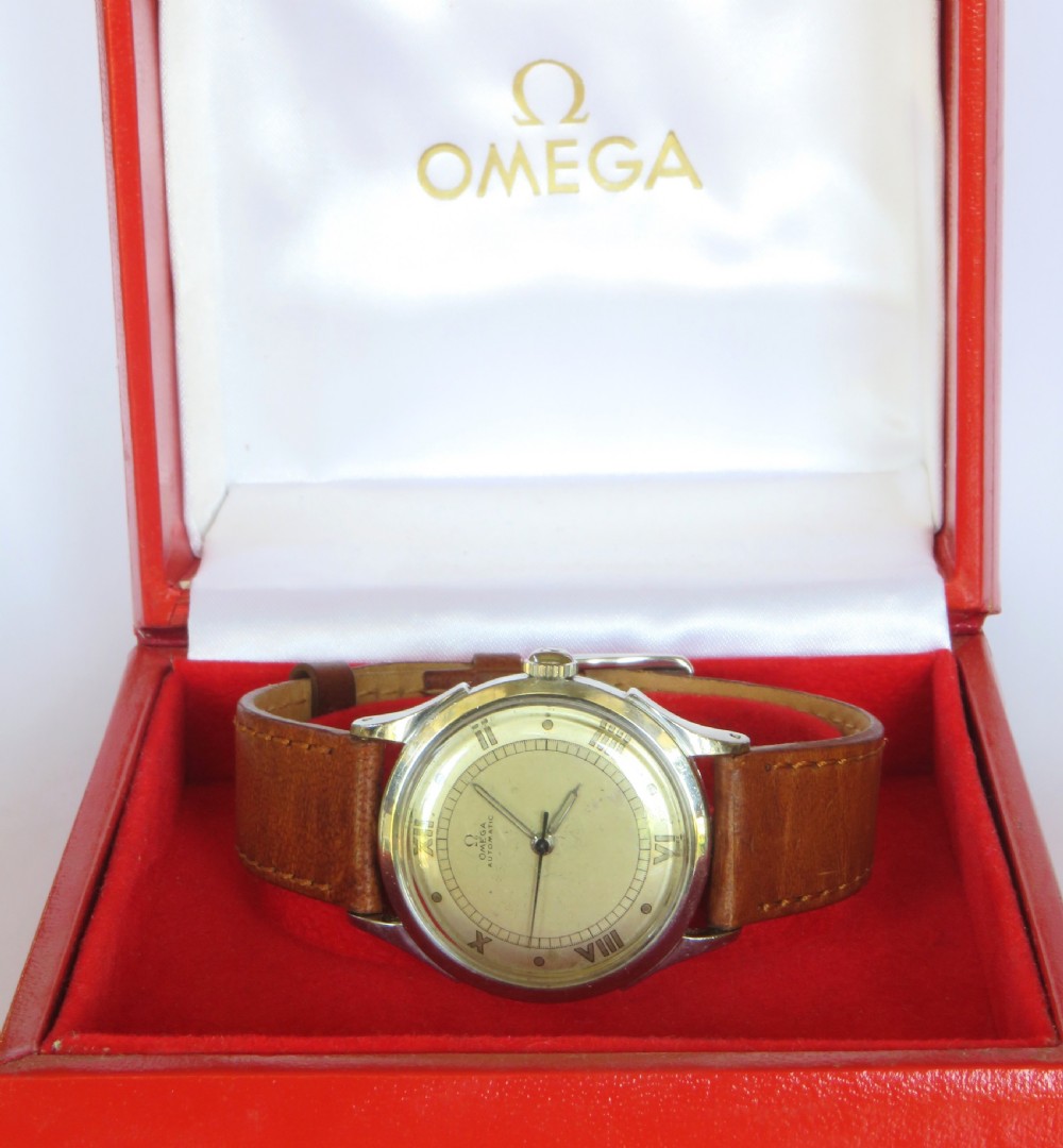 Gents Omega bumper automatic wrist watch, 1944
